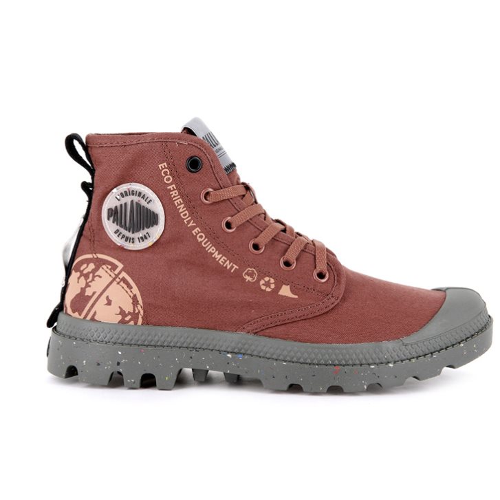 Dámské Boty Palladium Pampa Organic Metro Koralove | CZ CGP-69D